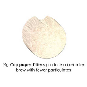100 Paper Filters For Use With Reusable Disc For Tassimo Brewers