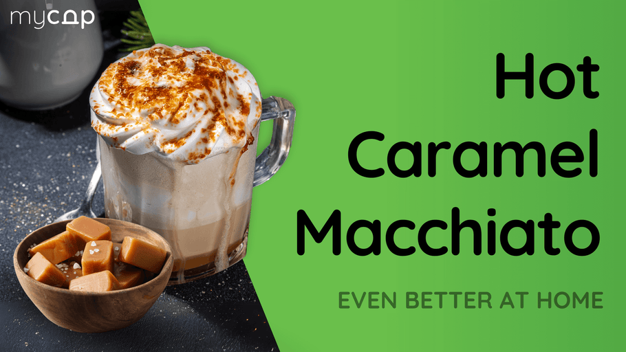 Cozy Up with a Hot Caramel Macchiato