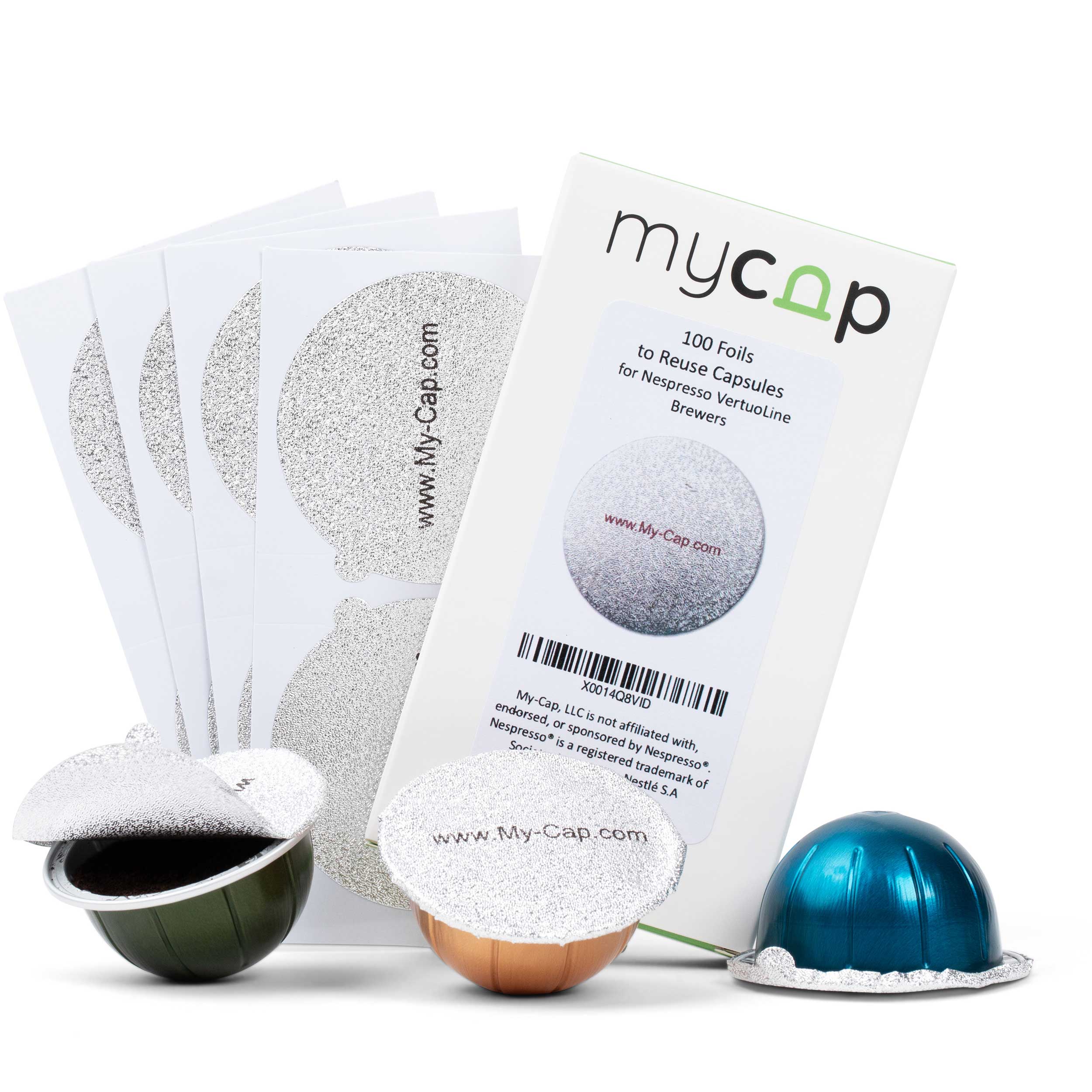 MYREUSABLE™ Reusable Capsule for Nespresso Vertuo Pop® – My Reusable