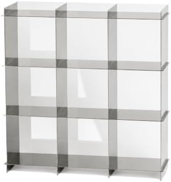 Stainless Steel Grid Coffee Storage Shelf