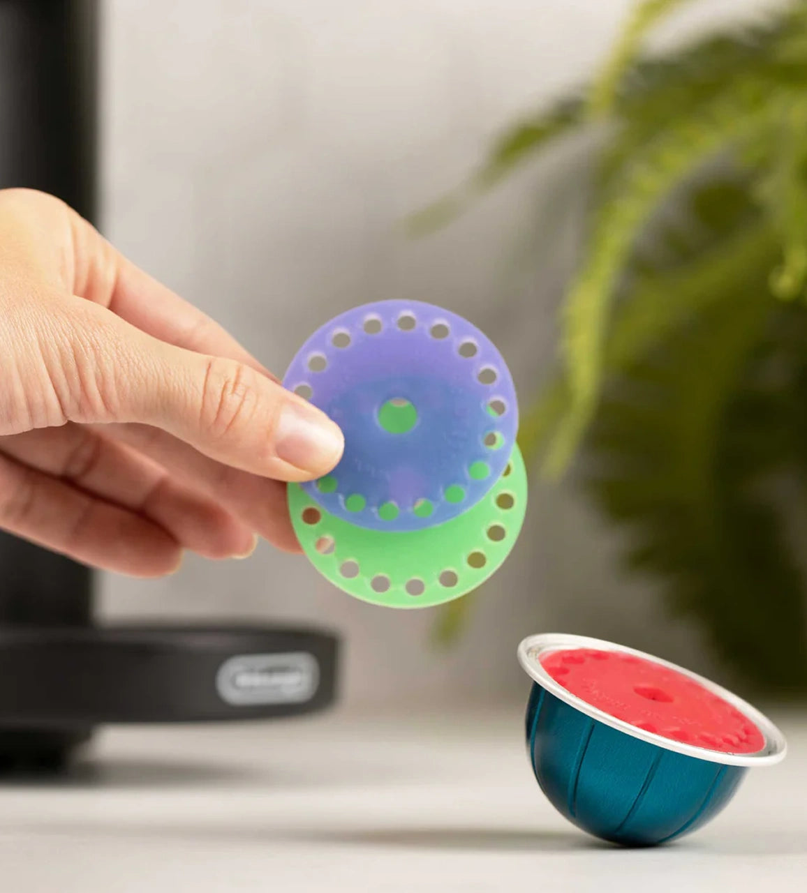 My-Cap's Silicone Caps for Nespresso VertuoLine Brewers (3-Pack)