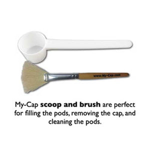 My-Cap 2 Baskets, Caps, & Filters For Use With Keurig Single Hole K-Cup Brewers, Reusable, Refillable