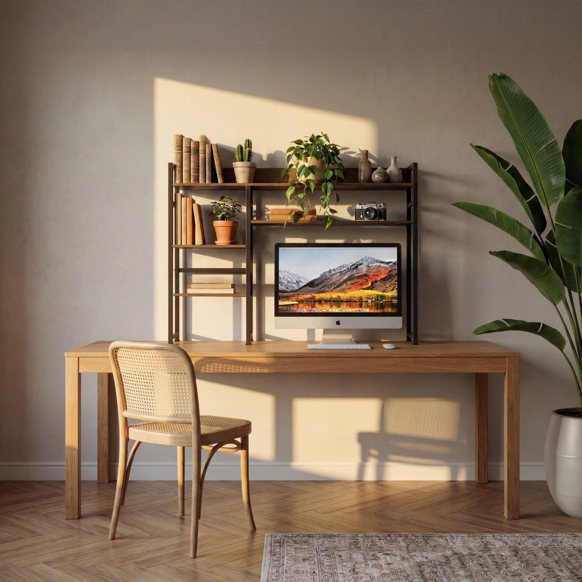 5-Tier Over-Desk Storage Shelf view 4