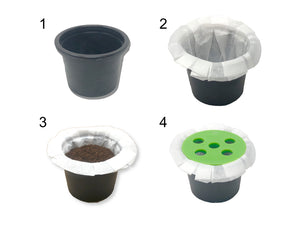 My-Cap 2 Baskets, Caps, & Filters For Use With Keurig Supreme 5 Hole K-Cup Brewers